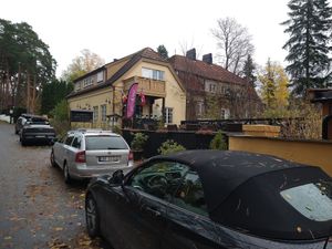 Outside at Café Hjemme hos Svigers in Oslo