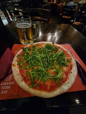  at Pizzeria Foculus in Ljubljana