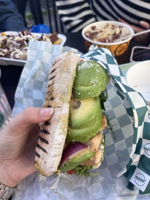 Tried out the avo and chicken ciabatta from their new menu and it was delicious! very filling  at Neat Burger - Wembley in North West London