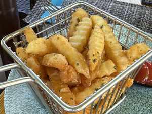 Fries  at Island Flavor in The Bottom