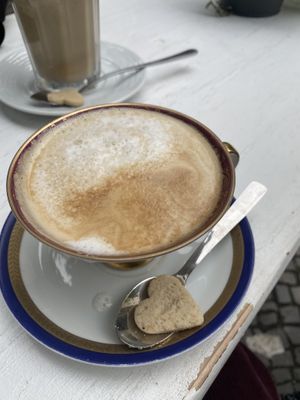 capuccino  at Pele-Mele in Berlin