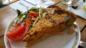 quiche  at Pele-Mele in Berlin