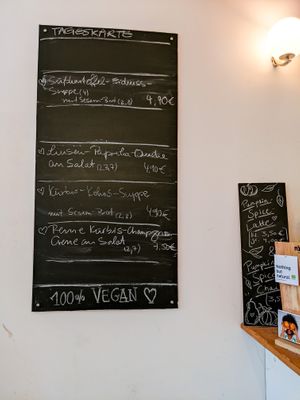 Menu of the day at Pele-Mele at Pele-Mele in Berlin