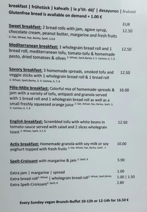 Menu #Veganuary at Pele-Mele in Berlin