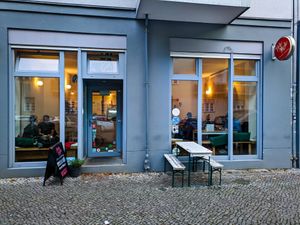 Outside of Pele-Mele at Pele-Mele in Berlin