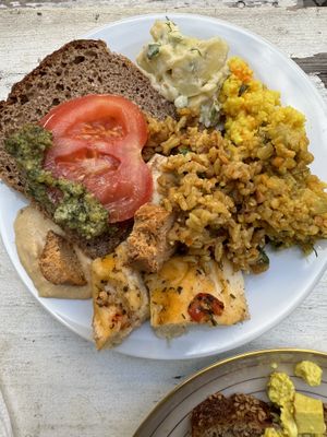 Brunch buffet  at Pele-Mele in Berlin