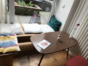 Cosy seatings :) at Pele-Mele in Berlin