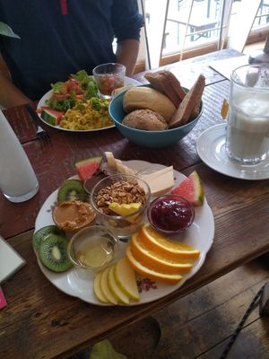 Great breakfast at Pele-Mele in Berlin