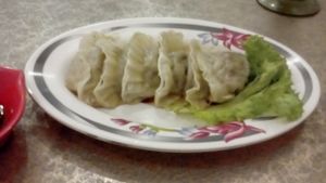 Steamed dumplings at Surn Yi Vegetarian Restaurant in Phnom Penh