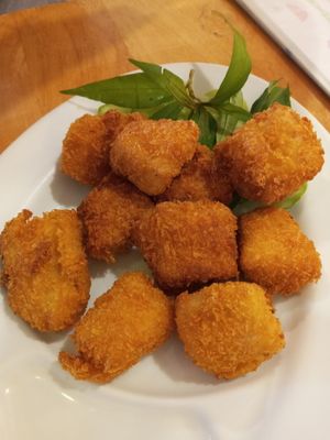 Fried Toufu - Delicious!! at Surn Yi Vegetarian Restaurant in Phnom Penh