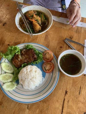   at Surn Yi Vegetarian Restaurant in Phnom Penh