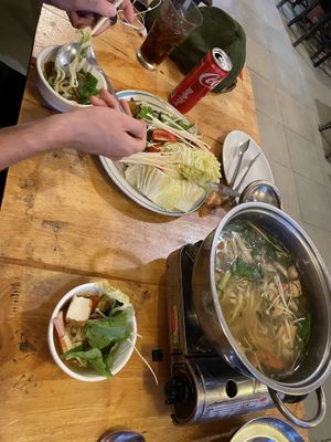   at Surn Yi Vegetarian Restaurant in Phnom Penh