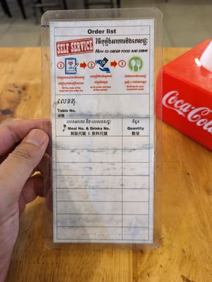  at Surn Yi Vegetarian Restaurant in Phnom Penh