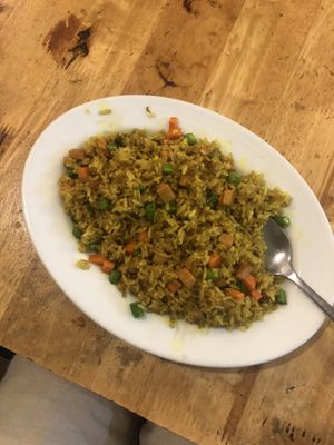 fried rice  at Surn Yi Vegetarian Restaurant in Phnom Penh