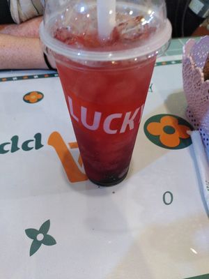 Soda at Surn Yi Vegetarian Restaurant in Phnom Penh