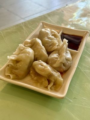 Steamed dumplings   at Surn Yi Vegetarian Restaurant in Phnom Penh