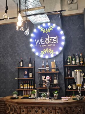 Bistro bar at We Desi - Indian Bistro in Central Singapore