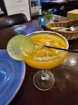 Mango margarita at We Desi - Indian Bistro in Central Singapore