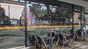 Entrance at We Desi - Indian Bistro in Central Singapore