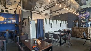 Interior at We Desi - Indian Bistro in Central Singapore