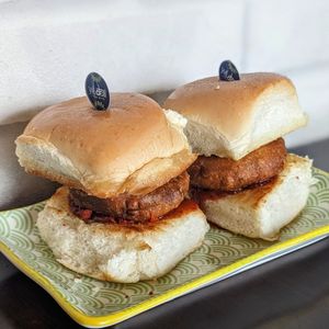 Vegan Vada Pav at We Desi - Indian Bistro in Central Singapore
