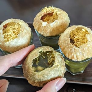 Vegan Pani Puri at We Desi - Indian Bistro in Central Singapore