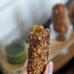 Vegan Baby Corn Cigars at We Desi - Indian Bistro in Central Singapore