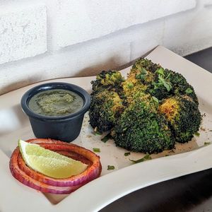 Vegan Broccoli Tikka at We Desi - Indian Bistro in Central Singapore