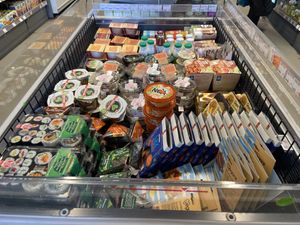 All vegan! at Veganz in Berlin