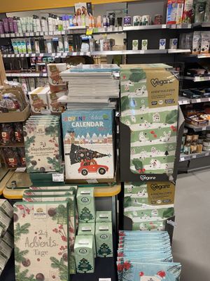 vegan advent calendars! at Veganz in Berlin