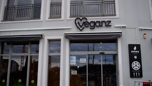storefront at Veganz in Berlin