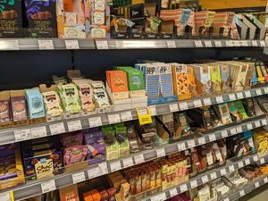 Vegan chocolate at Veganz in Berlin