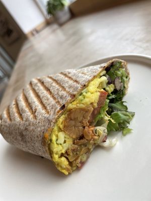 Breakfast Burrito 🌯   at Veganz in Berlin