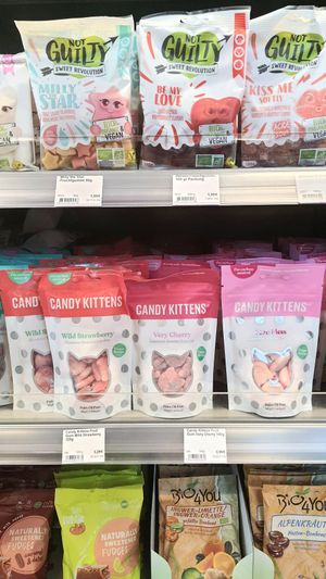 jelly sweets #Veganuary at Veganz in Berlin