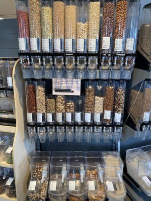 Nuts and pulses  at Veganz in Berlin