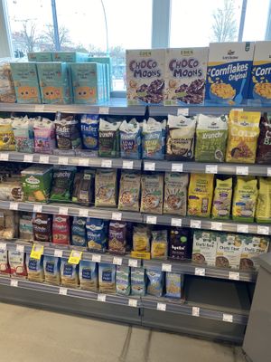 Cereals  at Veganz in Berlin