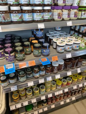 Chocolate spreads  at Veganz in Berlin