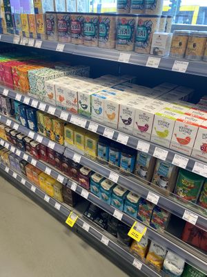 Tea  at Veganz in Berlin