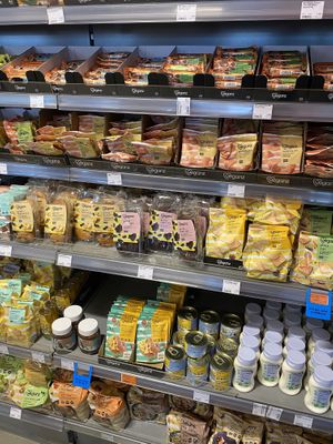 Sweet treats  at Veganz in Berlin