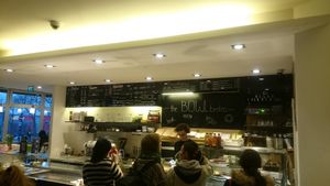 Little bar at Veganz in Berlin