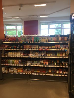 sweets  at Veganz in Berlin