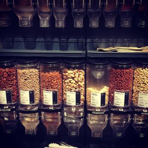 Zero waste  at Veganz in Berlin