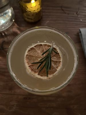 Cape Canary Cocktail #Veganuary at Feral in Portland