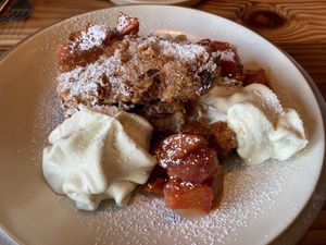 Aug 2024 brunch - Deep Fried French Toast at Feral in Portland