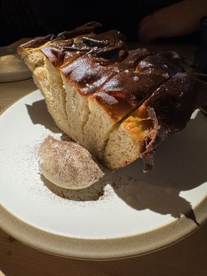 Focaccia with black garlic butter #Veganuary at Feral in Portland