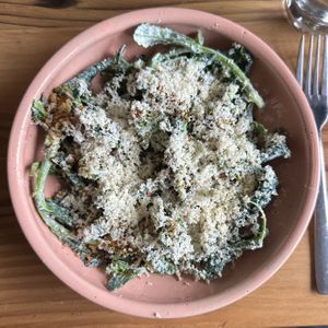 vegan Cesar kale salad  at Feral in Portland