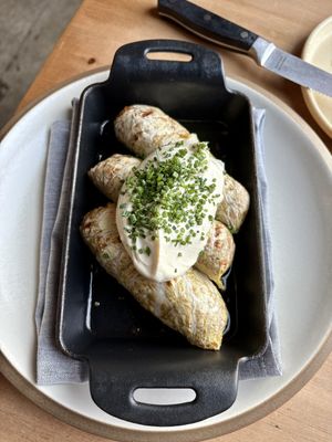 Cabbage rolls ❤️  at Feral in Portland