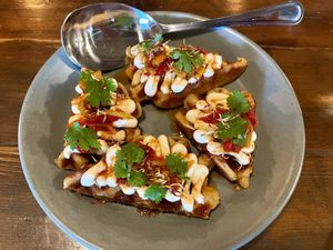 the waffle...  at Feral in Portland