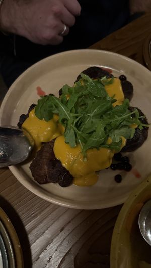 Lions Mane Steak  at Feral in Portland