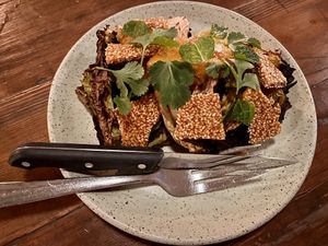 PBJ cabbage… unexpectedly exceptional   at Feral in Portland